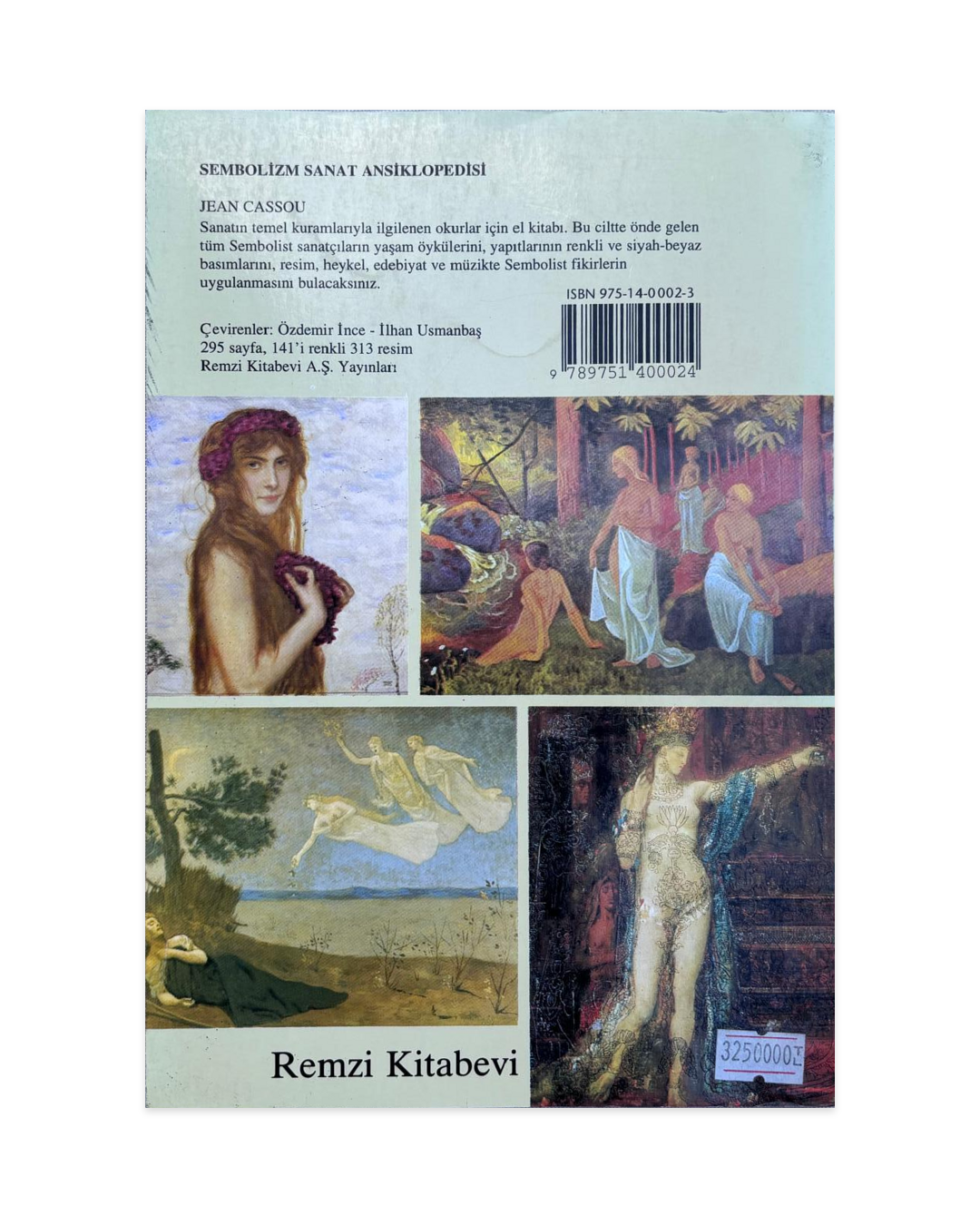 Sembolizm Sanat Ansiklopedisi – Jean Cassou